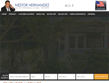 Tablet Screenshot of nestorhomes.com